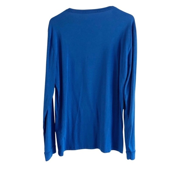 Marine Layer Long Sleeve T-Shirt Blue Size Large - Picture 2 of 7